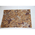 Paisley Wool Scarf in Winter